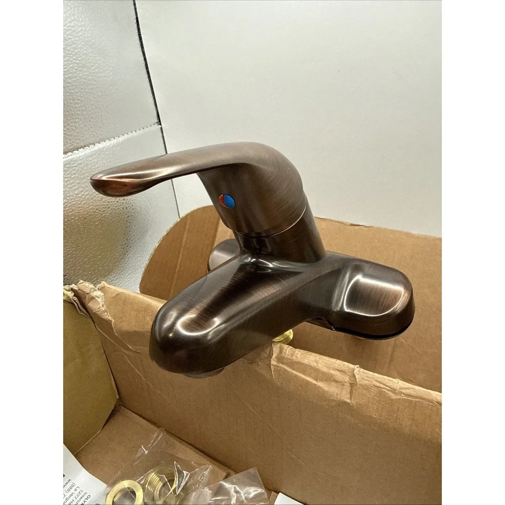 Olympia Faucets L-6160 Elite 1.2 GPM Centerset Bathroom Faucet - Brushed Bronze